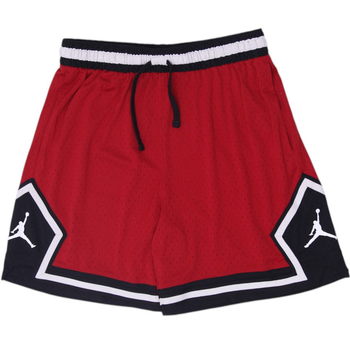 Mens Jordan Basketball Shorts Red Dri-FIT Athletic Mesh Size XL