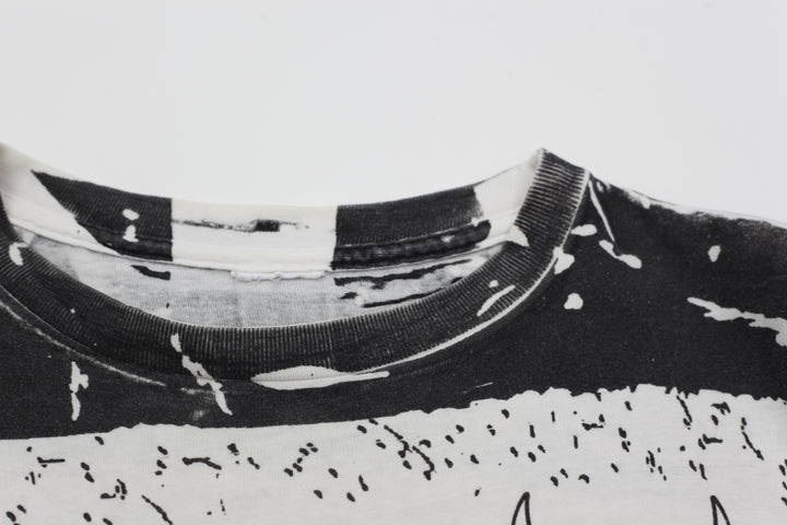 Vintage Chicago Bulls Vest AOP T-Shirt Single Stitch XL