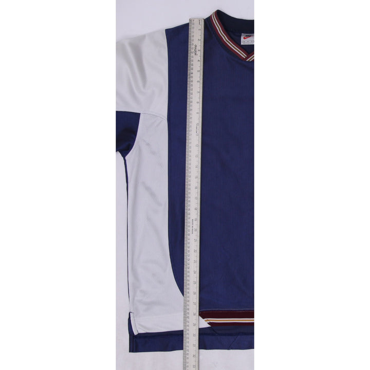 Vintage 90s Nike Warm Up Basketball Shooting Jersey Shirt Size M | Migration_Jerseys - View 7 | Fashion Rerun