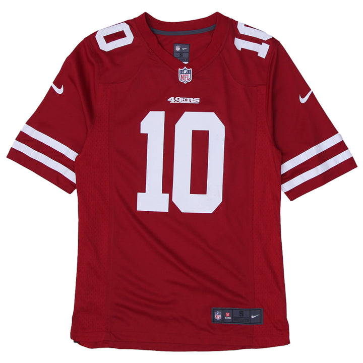 Mens Nike #10 Jimmy Garoppolo San Francisco 49ers Player Game NFL Jersey