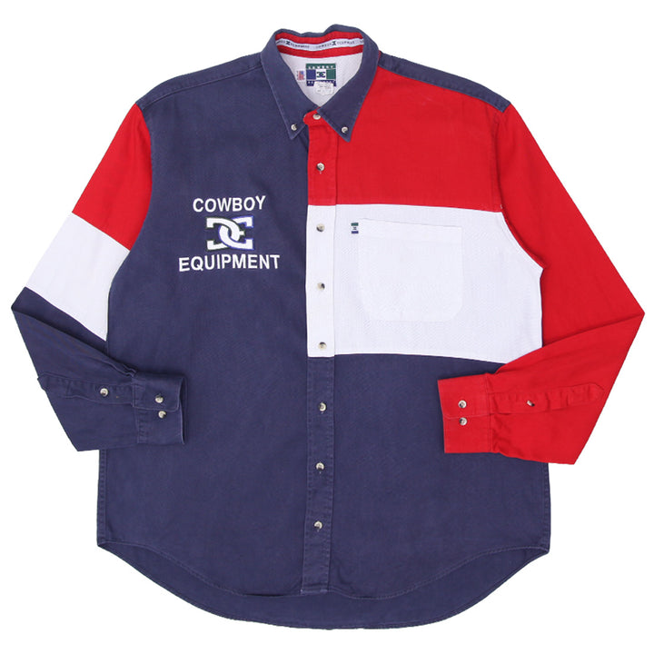 Vintage Cowboy Equipment Made In USA Long Sleeve Shirt - Fashion Rerun Vintage Migration_Shirt