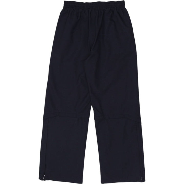 Mens Embroidered Adidas Logo Track Pants Adjustable Waist Zippered Side