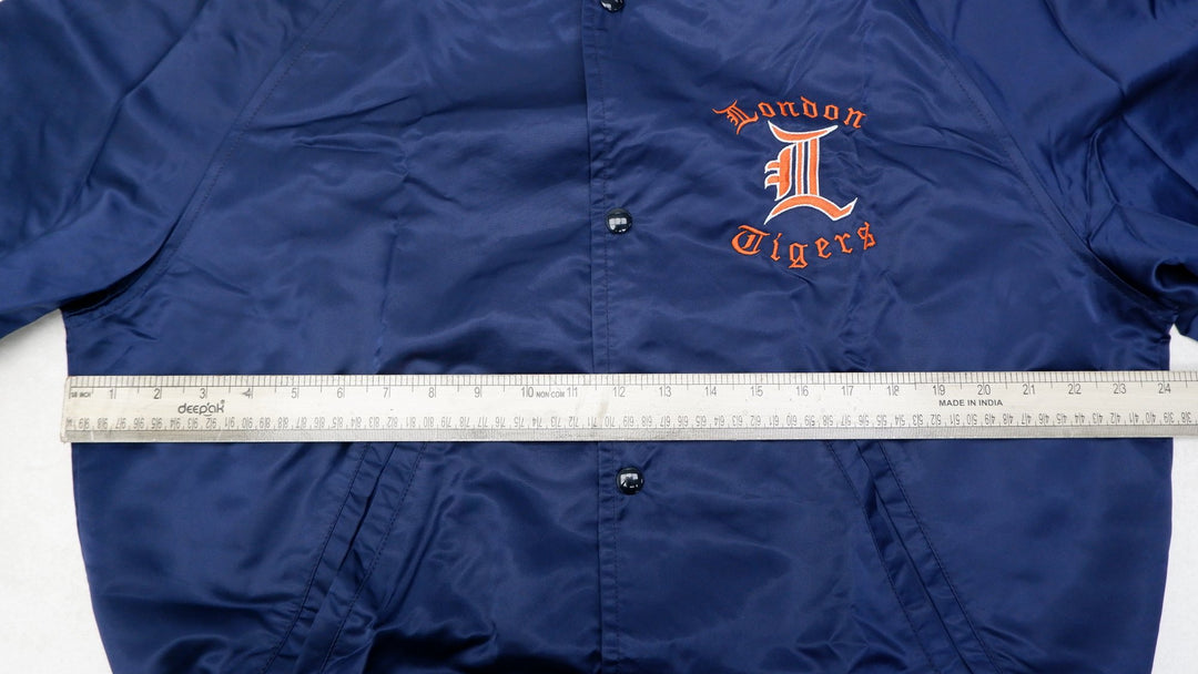 Vintage Arwil Sportswear London Tigers Bomber Button Jacket | Migration_Jackets UAENAT20 - Alternate View | Fashion Rerun
