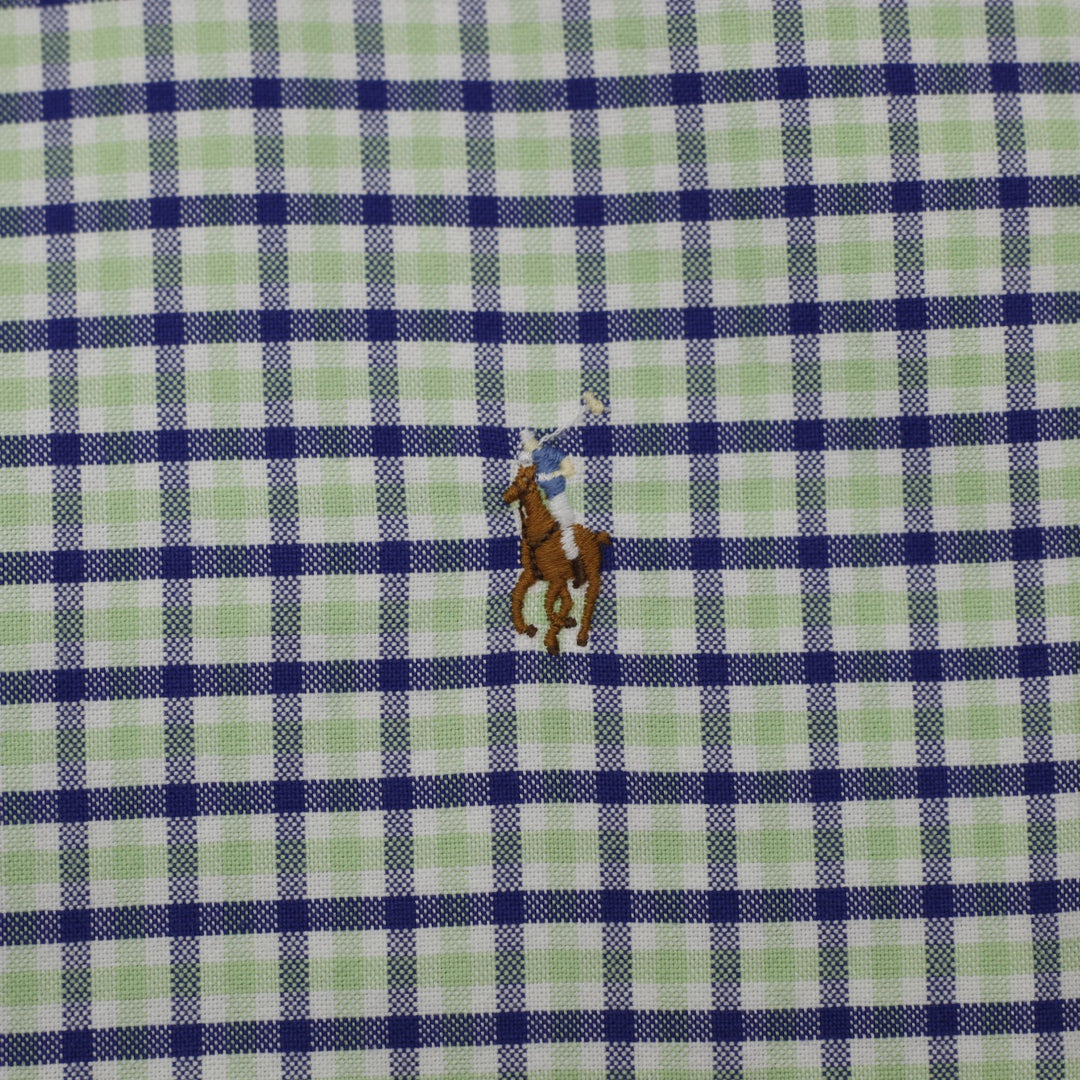 Mens Ralph Lauren Long Sleeve Plaid Button-Down Shirt Size S