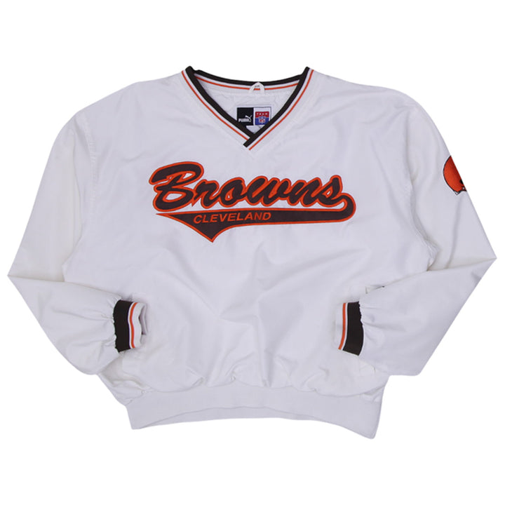 Mens Puma Cleveland Browns Cleveland Windbreaker Jacket