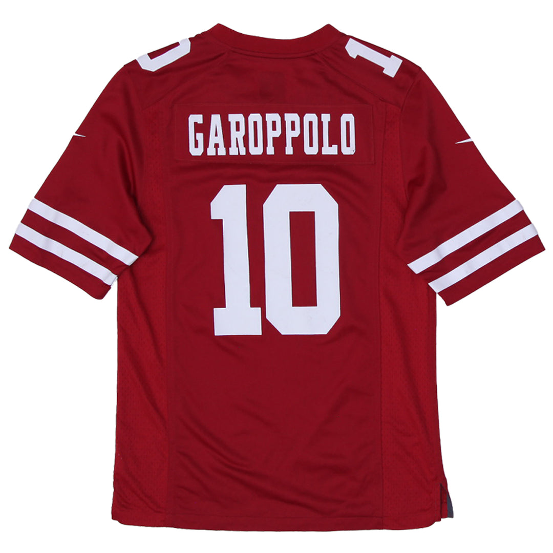 Mens Nike #10 Jimmy Garoppolo San Francisco 49ers Player Game NFL Jersey