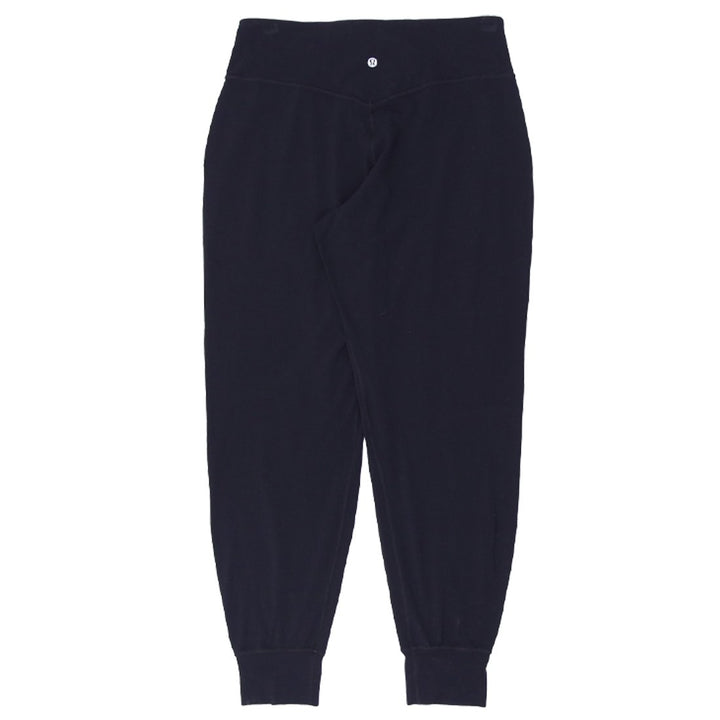 Ladies Black Lululemon Stretch Sports Jogger Pants