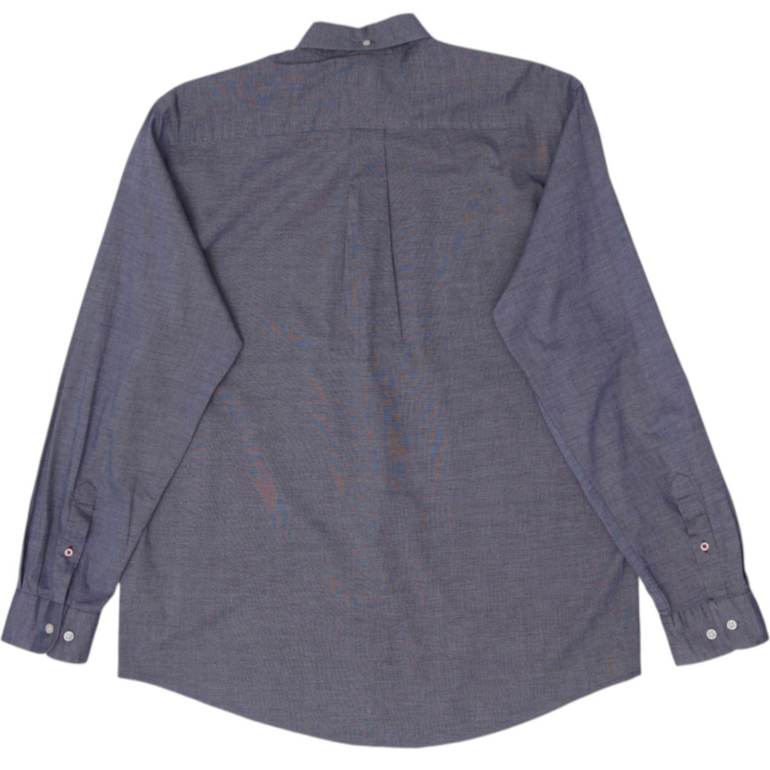 Mens Tommy Hilfiger Classic Fit Long Sleeve Button-Down Shirt Size L
