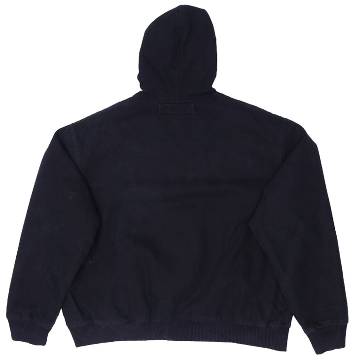 Mens Dickies Quilted Lined Full Zip Hooded Jacket Black - Fashion Rerun Vintage Migration_Jacket