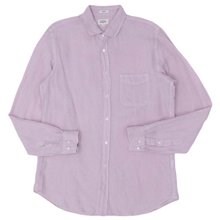 Mens Hardford Slim Fit Linen Shirt - Fashion Rerun Vintage Migration_Shirt