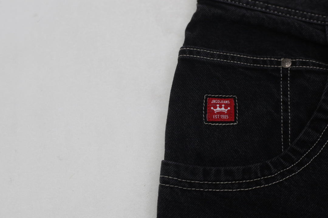 Y2K Mens JNCO Jeans Denim Jorts Shorts