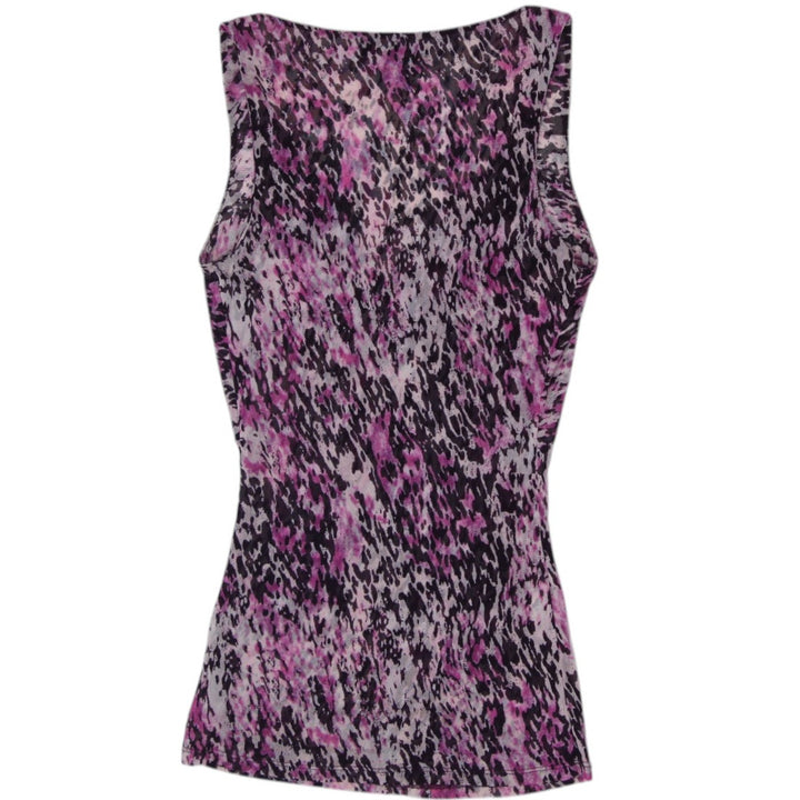 Y2K Ladies Express Twist Front V-Neck Tank Top Size XS