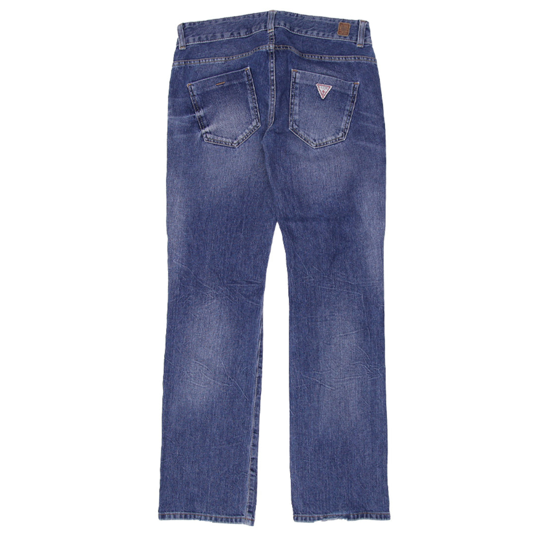 Y2K Ladies Guess Boyfriend Straight Leg Mid Rise Jeans
