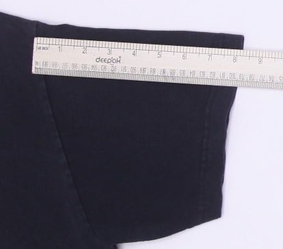 Vintage Back to the Future" Logo Flames Black Graphic T-Shirt Large