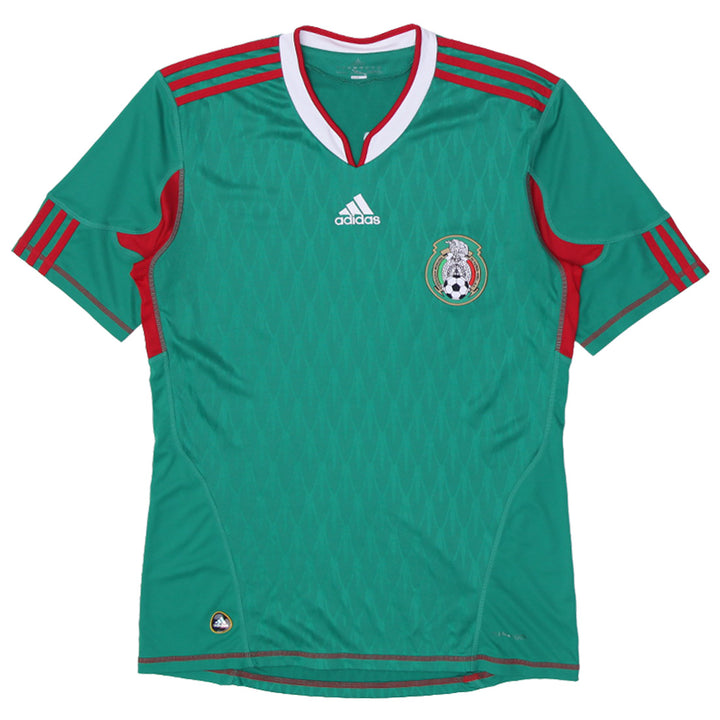 Mens Mexico 2009-2010 WORLD CUP HOME Shirt Football Soccer Jersey Adidas