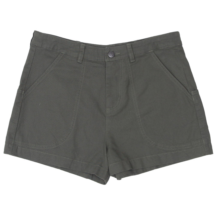 Ladies Patagonia Olive Green Canvas Shorts - Fashion Rerun Vintage Migration_Shorts