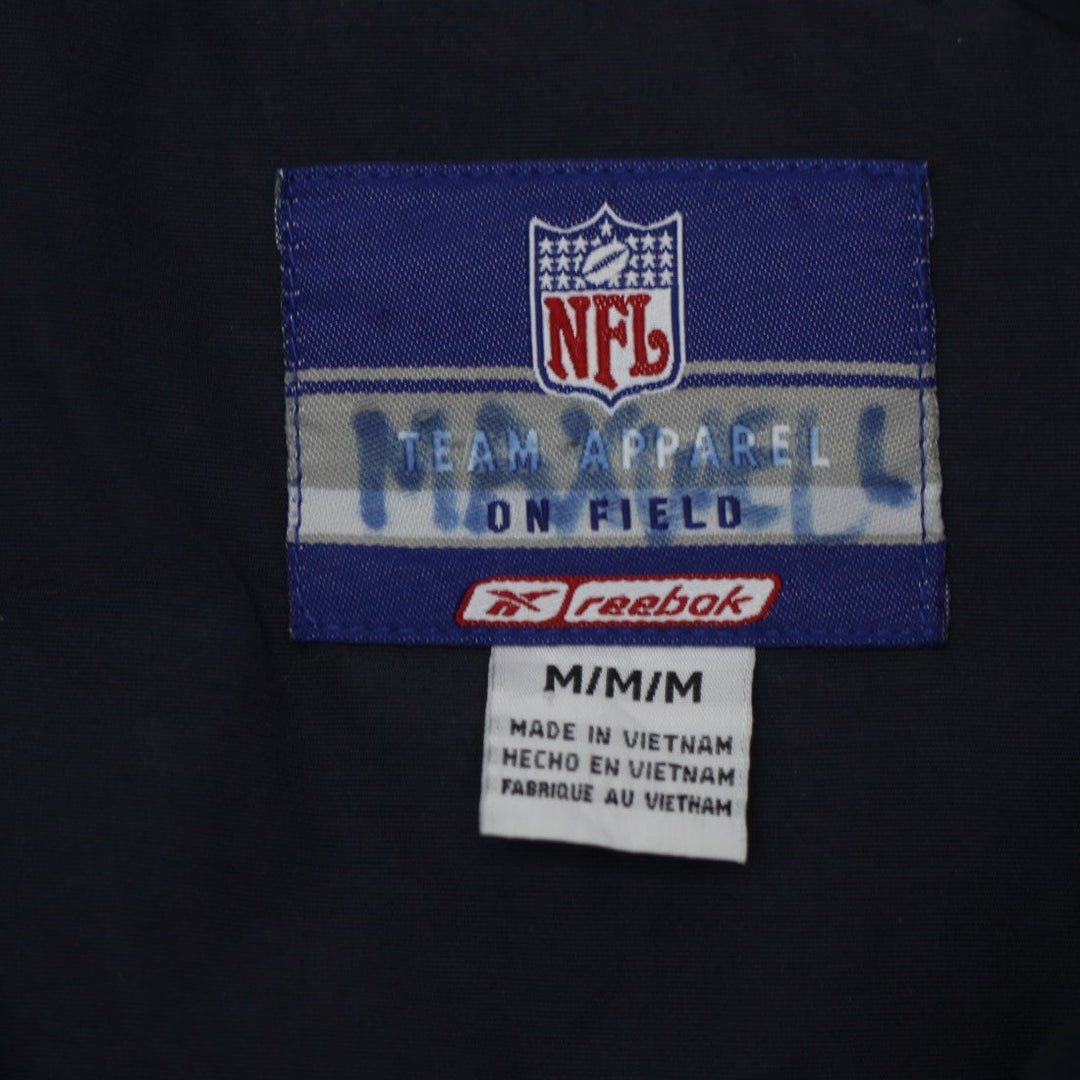 Vintage Reebok Chicago Bears NFL Quilted Full Zip Jacket