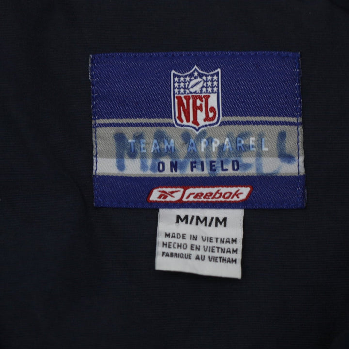 Vintage Reebok Chicago Bears NFL Quilted Full Zip Jacket