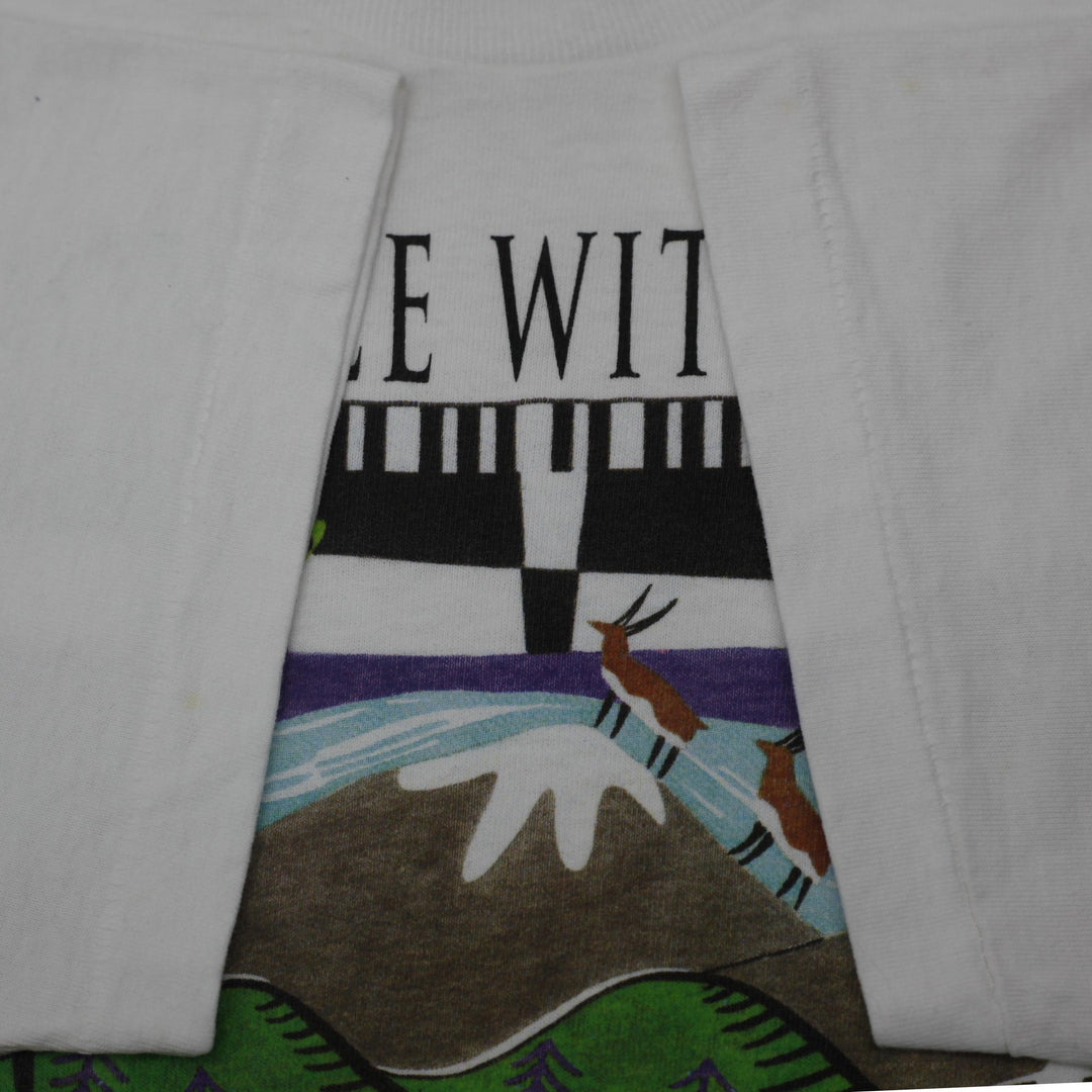 Vintage 1994 Harmonize With Nature Art T-Shirt SS Made in USA Size XXL
