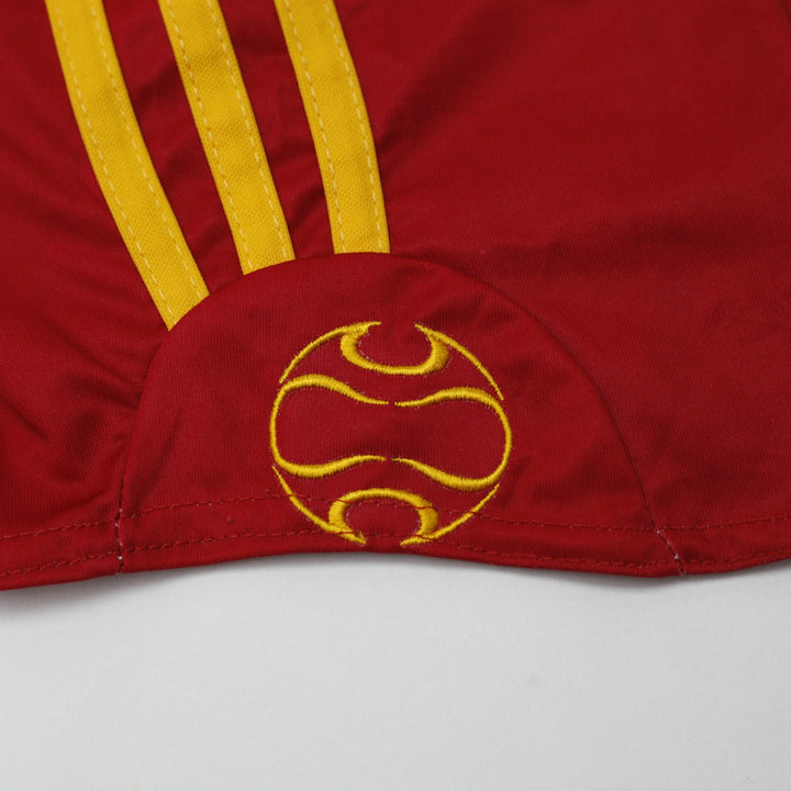 Mens Adidas Spain 2006 World Cup Home Football Shirt F. Torres #9 Size XL