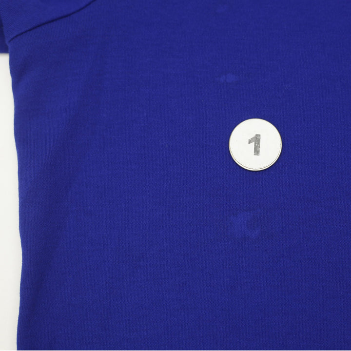 Mens Polo Ralph Lauren Cotton Royal Blue Yellow Pony Polo T-Shirt Size L