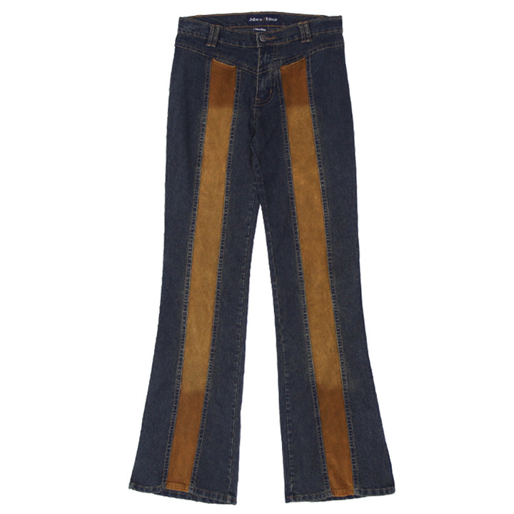 Y2K Ladies Max Blue Bootcut Jeans