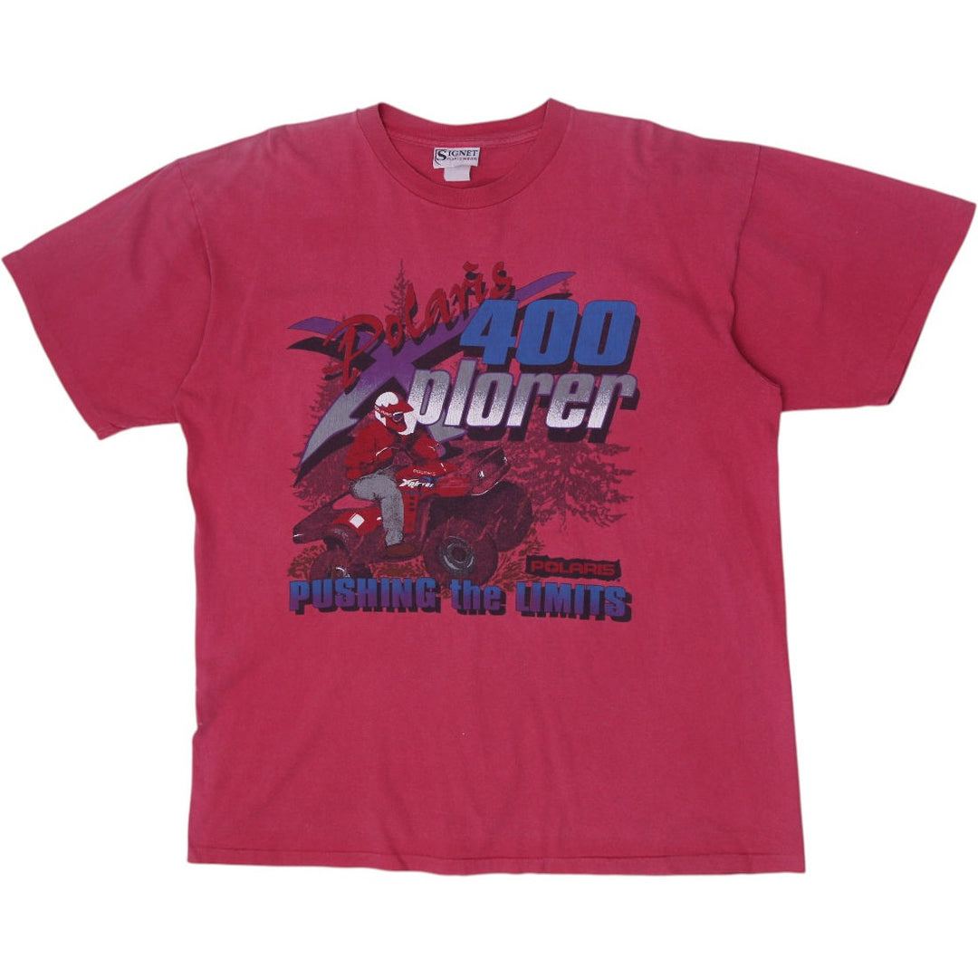 Vintage Signet Polaris 400 Xplorer Pushing The Limits Single Stitch T-Shirt XL