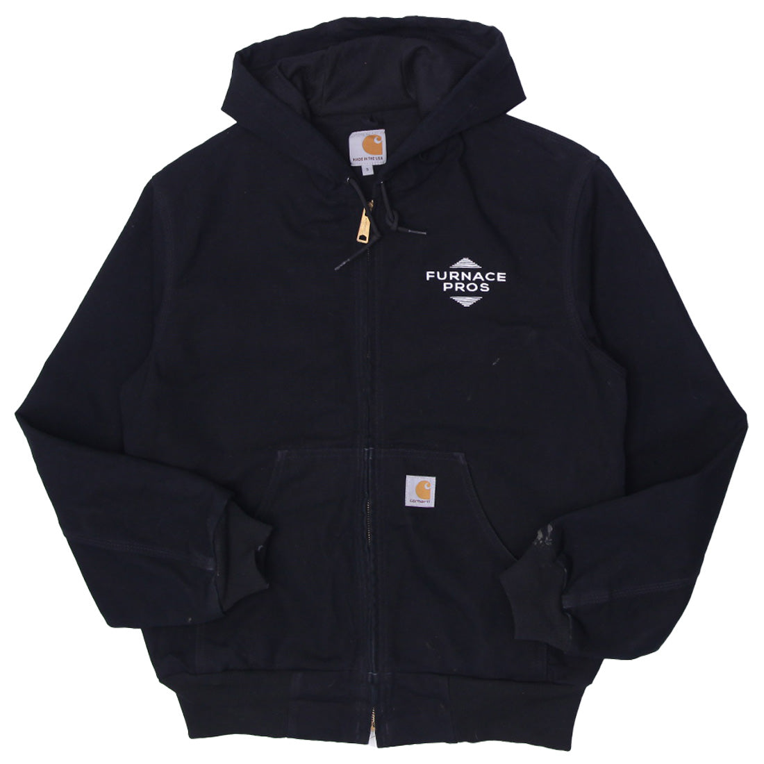 Shop Mens Carhartt J244 MOS Zip Up Hoodie Workwear Jacket