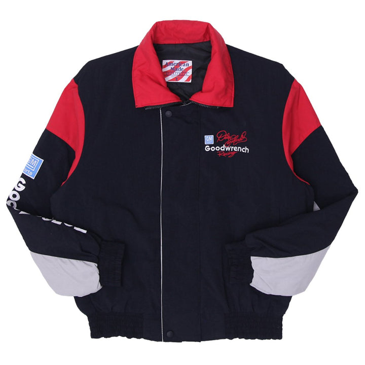 Vintage Mens American Made Dale Earnhardt Jacket Black Racing