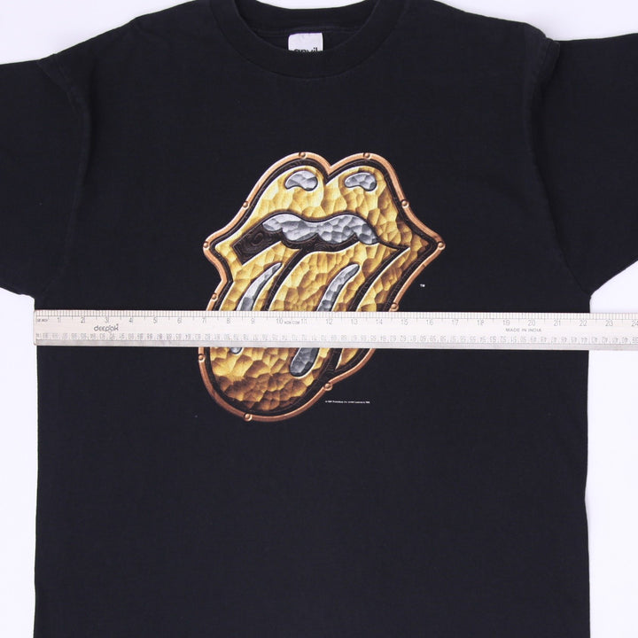 Vintage 1997 Rolling Stones Bridges to Babylon Tour T-Shirt Size XL