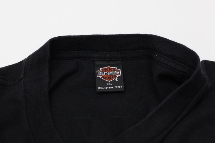 2001 Vintage Harley Davidson Manchester NH T-Shirt Made In USA XXL