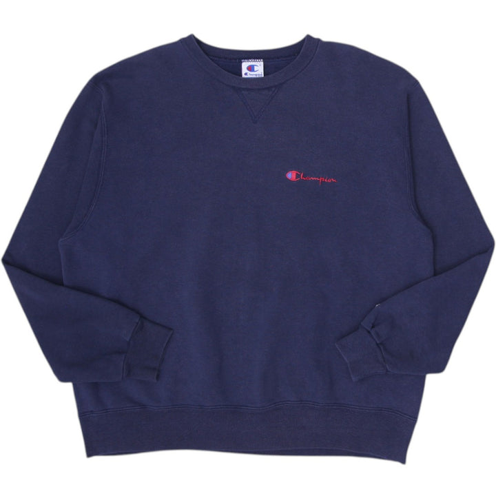 Mens Champion Graphic Embroidered Logo Sweatshirt Size XL