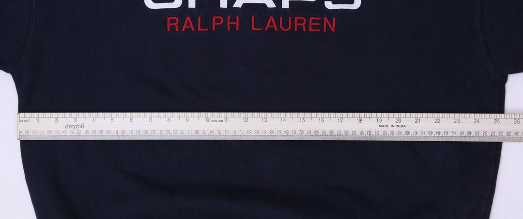 Mens Embroidered Chaps Ralph Lauren Crewneck Sweatshirt