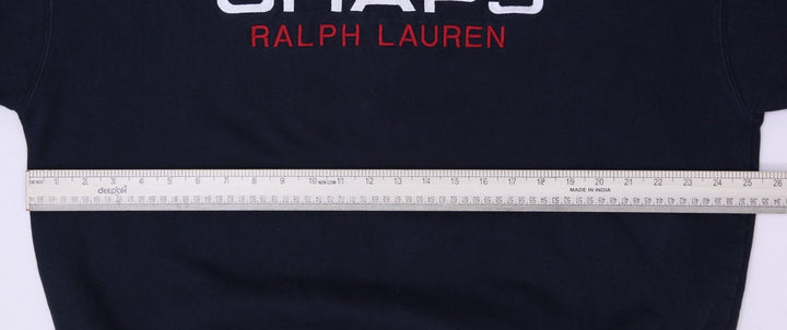 Mens Embroidered Chaps Ralph Lauren Crewneck Sweatshirt