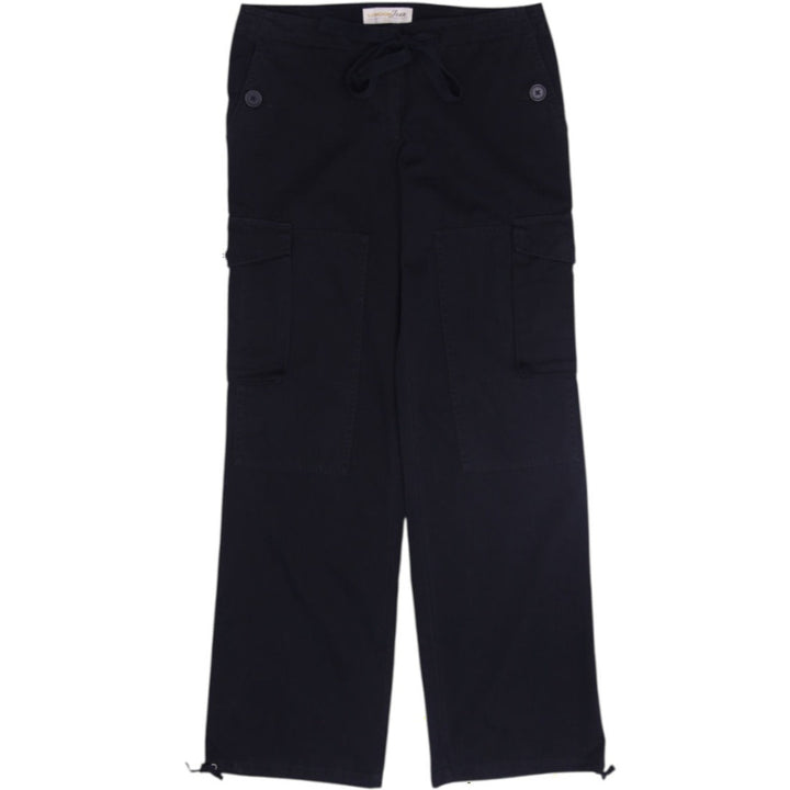 Y2K Ladies London Jean Chino Navy Cargo Pants Size 6