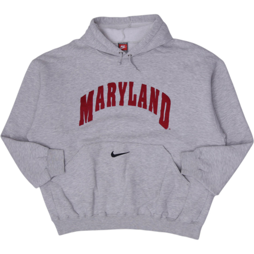 Vintage 90s Nike University of Maryland Pullover Hoodie