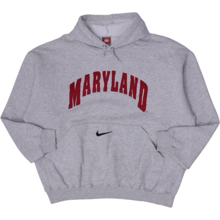 Vintage 90s Nike University of Maryland Pullover Hoodie