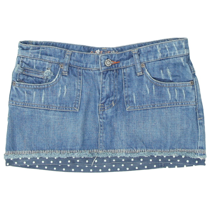 Y2K Denim Micro Mini Skirt - Fashion Rerun Vintage Migration_Skirt