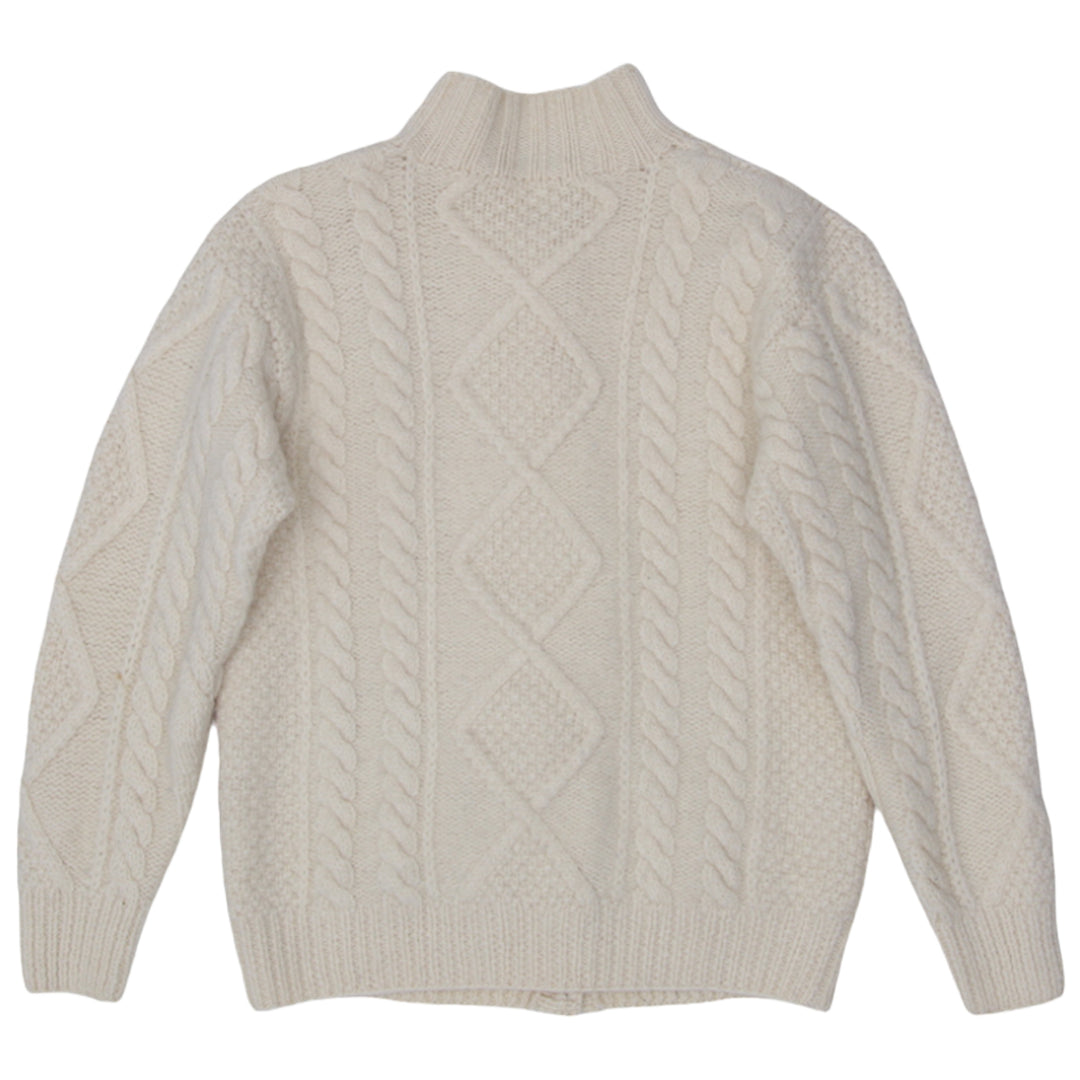 Vintage Handknit Cardigan Sweater Ladies - Fashion Rerun Vintage Migration_Sweaters