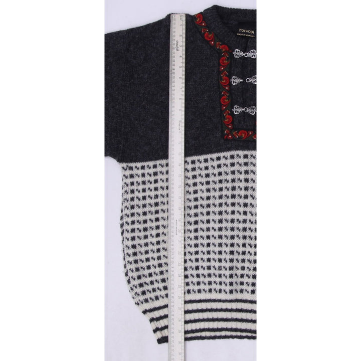 Vintage Norwool Designer Norwool of Norway Wool Sweater Size M | Migration_Knitwear & Sweaters - View 6 | Fashion Rerun