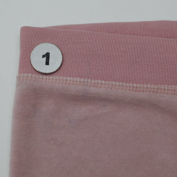 Y2K Ladies Juicy Couture Sweatpants Pink Velour Emblem