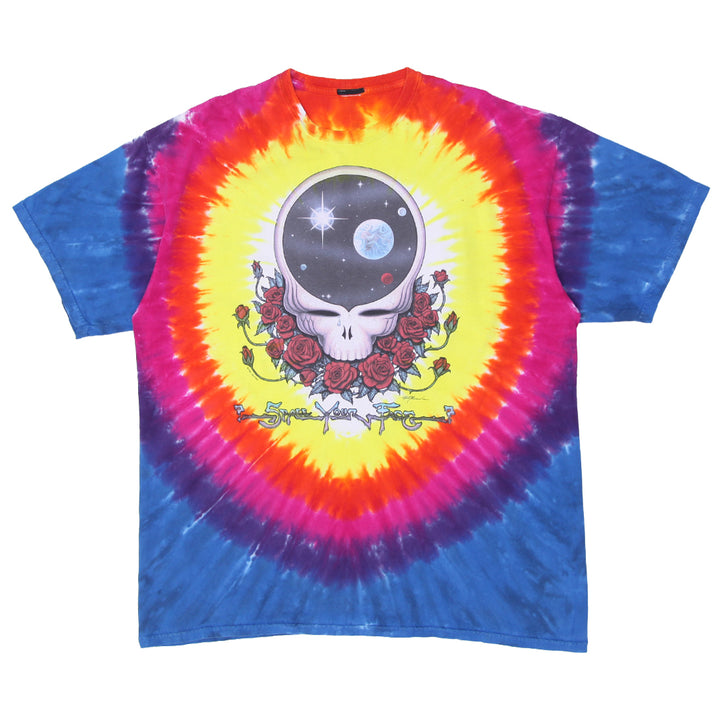 1992 Vintage Grateful Dead Space Your Face Tie Dye T-Shirt