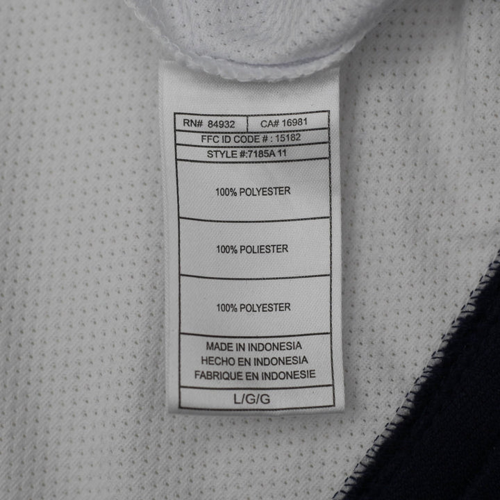 Mens White Reebok Winnipeg Jets Wellwood #13 NHL Hockey Jersey Large