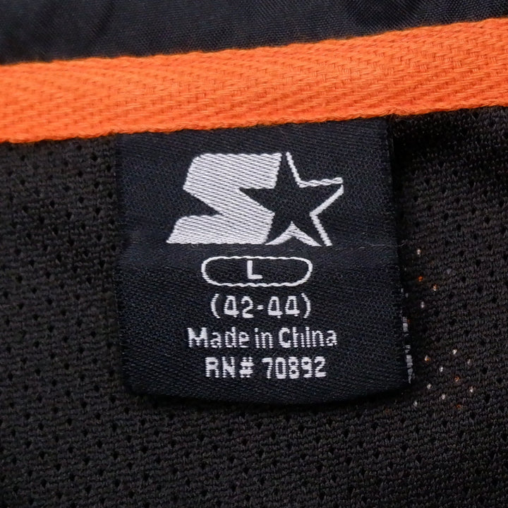 Vintage Starter Home Depot #20 NASCAR Windbreaker Jacket Size L Black | Migration_Jacket UAENAT20 - Back View | Fashion Rerun