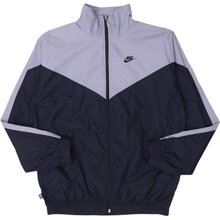 Vintage Mens Nike Windbreaker Black Grey Full Zip Lightweight Jacket M | Migration_Jackets | Fashion Rerun