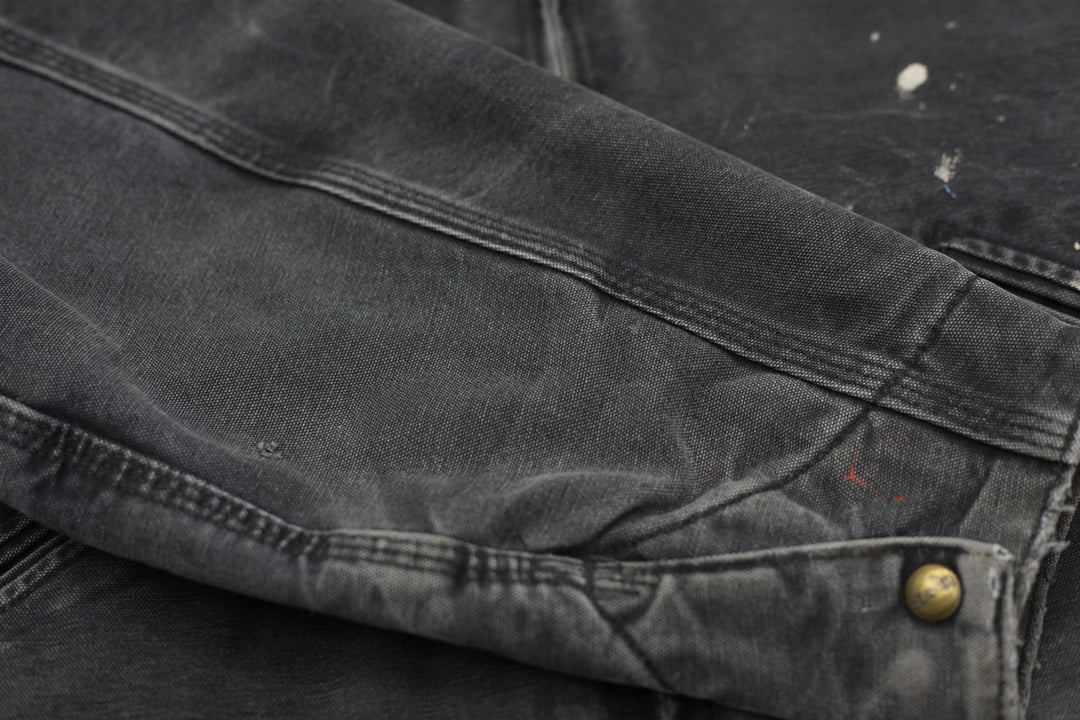 Vintage Carhartt J97 BLK Blanket Lined Detroit Jacket