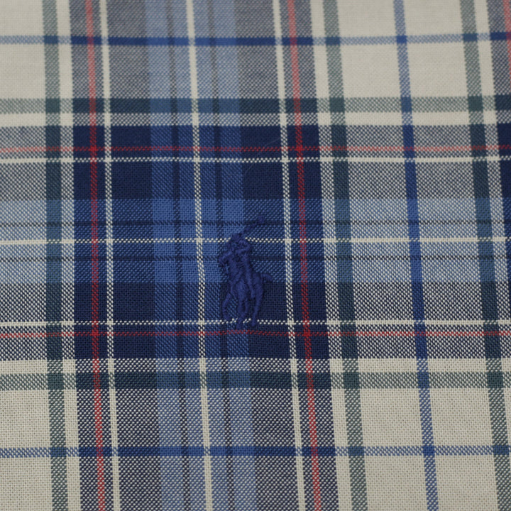 Mens Ralph Lauren Classic Fit Plaid Long Sleeve Shirt Size S