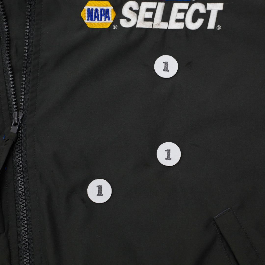 Vintage Nascar Jacket Mens Large Gray Napa Batteries Motor Racing Cup Apparel L | Migration_Jackets - Alterna | Fashion Rerun
