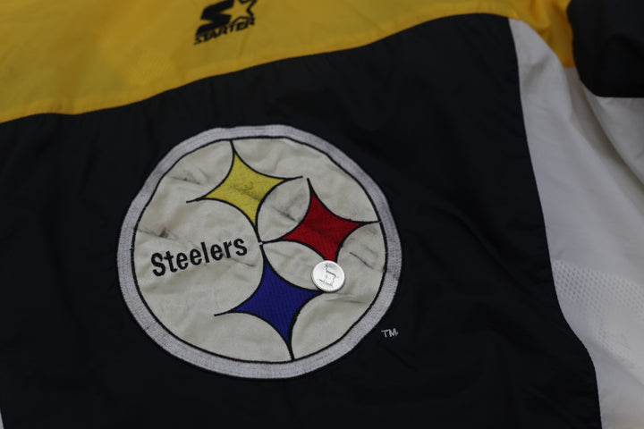 Vintage Starter Claasic Team Collection NFL Pittsburgh Steelers Windbreaker Jacket - Fashion Rerun Vintage Migration_Jacket