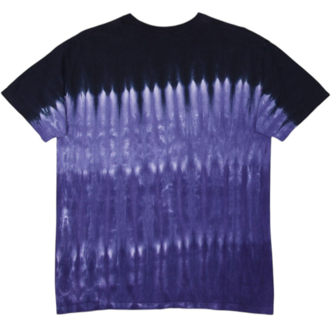 Vintage Liquid Blue KISS Destroyer 2005 Tie-Dye T-Shirt Size L | Migration_T-Shirts - Side View | Fashion Rerun